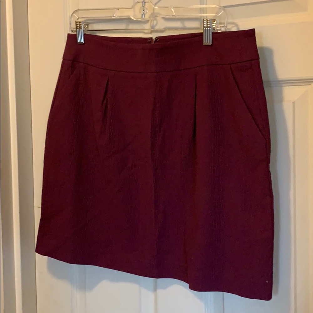 Purple skirt
